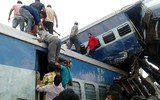 Tai nạn tàu hỏa thảm khốc ở Ấn Độ do phá hoại, ít nhất 170 người thương vong